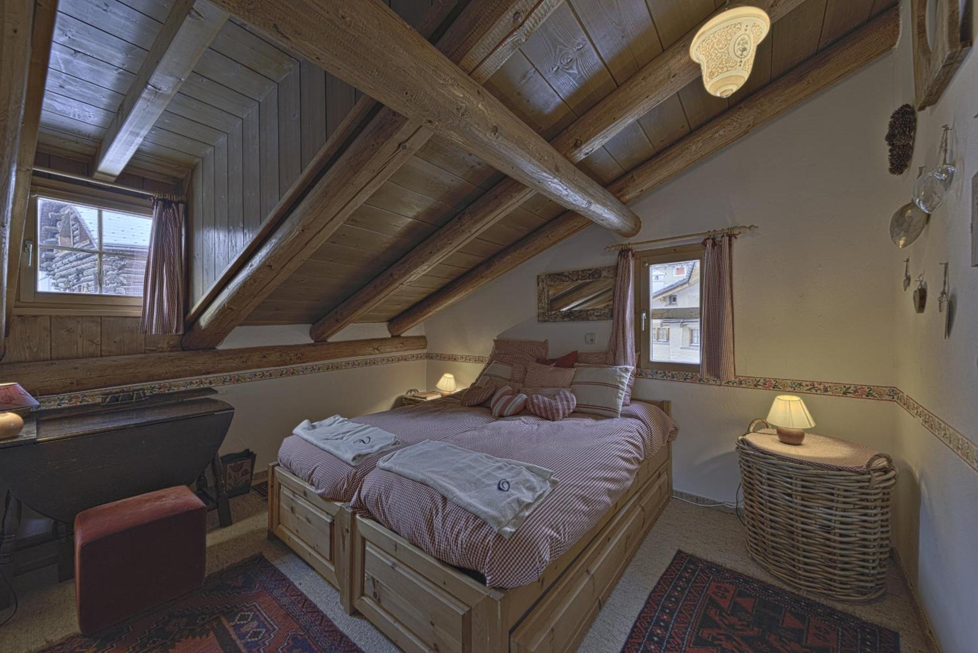 Apartmán Chesa Brunzigna - Zuoz Exteriér fotografie